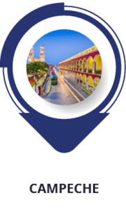 Equipo de seguridad privada supervisando un sitio en Campeche.