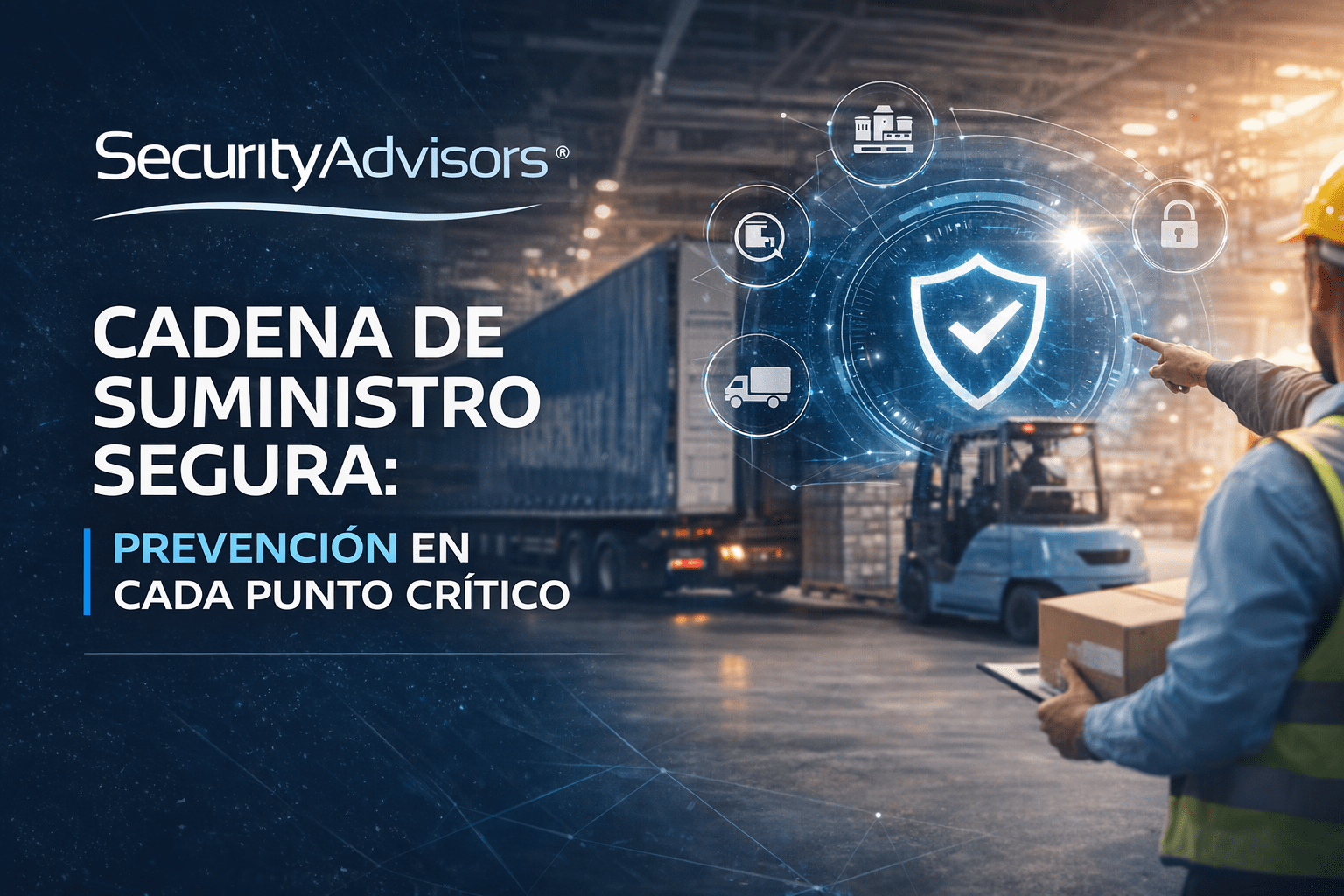 Cadena de suministro segura: Prevención en cada punto crítico.